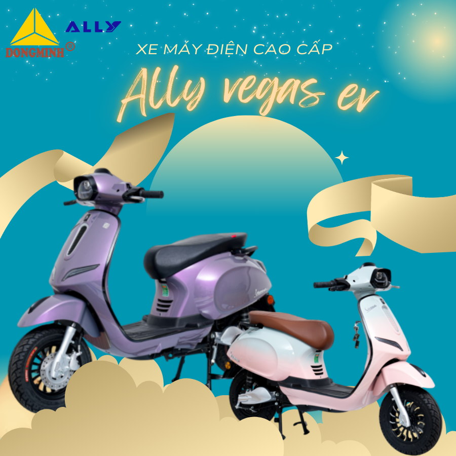 REVIEW CHÂN THỰC MẪU XE MÁY ĐIỆN ALLY VEGAS EV 2024